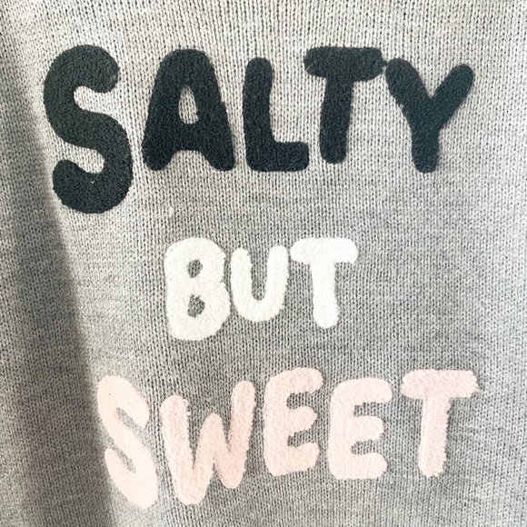 Torrid Grey Blush Salty But Sweet Sweater - Picture 4 of 7